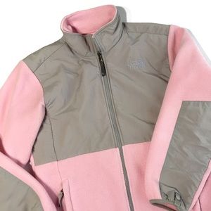 The North Face Fleece Denali Jacket Pink/Gray